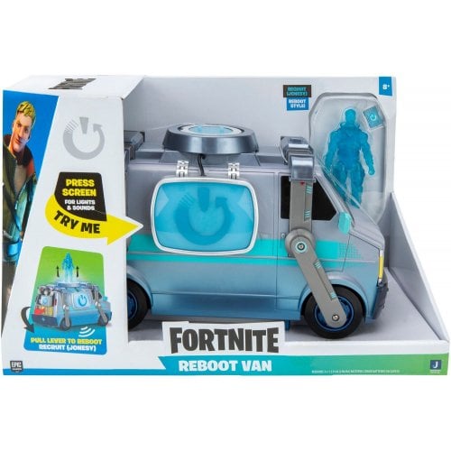 Купити Колекційна фігурка Fortnite Jazwares Deluxe Feature Vehicle Reboot Van Jonesy (FNT0732) - ціна в Києві, Львові, Вінниці, Хмельницькому, Франківську, Україні | інтернет-магазин TELEMART.UA фото