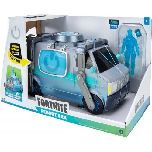 Купити Колекційна фігурка Fortnite Jazwares Deluxe Feature Vehicle Reboot Van Jonesy (FNT0732) - ціна в Києві, Львові, Вінниці, Хмельницькому, Франківську, Україні | інтернет-магазин TELEMART.UA фото