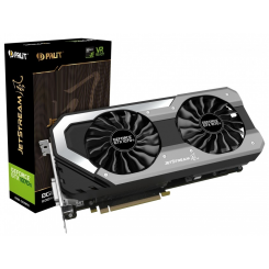 Видеокарта Palit GeForce GTX 1070 Ti Super JetStream 8192MB (NE5107TP15P2-1041J) (Восстановлено продавцом, 690152)