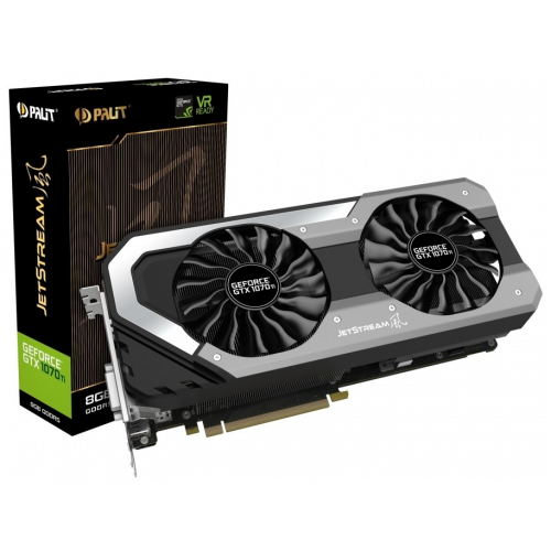 Купить Видеокарта Palit GeForce GTX 1070 Ti Super JetStream 8192MB (NE5107TP15P2-1041J) (Восстановлено продавцом, 690152) с проверкой совместимости: обзор, характеристики, цена в Киеве, Днепре, Одессе, Харькове, Украине | интернет-магазин TELEMART.UA фото