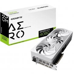 Уцінка відеокарта Gigabyte GeForce RTX 4080 AERO OC 16384MB (GV-N4080AERO OC-16GD) (Сліди використання, 690154)