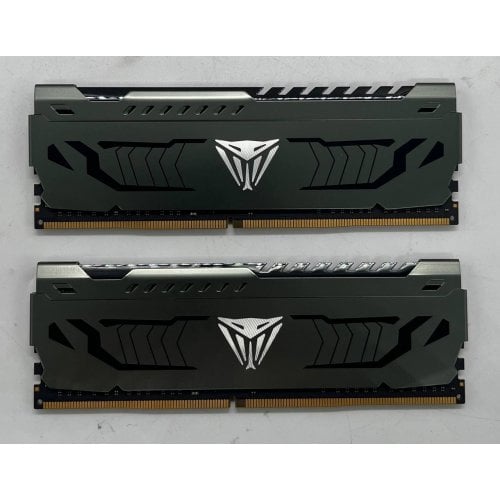 Озп Patriot DDR4 16GB (2x8GB) 3600Mhz Viper Steel (PVS416G360C8K) (Відновлено продавцем, 690170) купити з перевіркою сумісності: огляд, характеристики, ціна у Києві, Львові, Вінниці, Хмельницькому, Івано-Франківську, Україні | інтернет-магазин TELEMART.UA фото