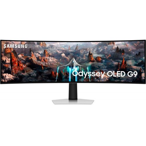 Купить Уценка монитор Samsung 49" Odyssey OLED G9 G93SC (LS49CG930SIXCI) Black (Витринный образец, 690174) - цена в Харькове, Киеве, Днепре, Одессе
в интернет-магазине Telemart фото