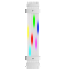 Кастомный кабель питания для материнской платы Coolmoon 24 pin MB ARGB (ME210-W) White