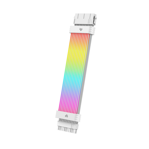 Купить Кастомный кабель питания для материнской платы Coolmoon 24 pin MB ARGB (ME210-W) White - цена в Харькове, Киеве, Днепре, Одессе
в интернет-магазине Telemart фото