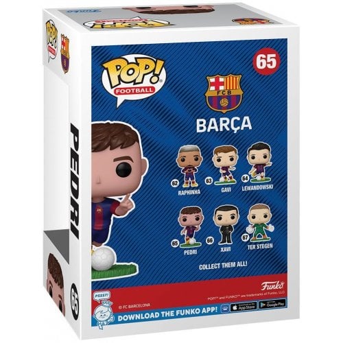 Купить Коллекционная фигурка Funko POP! Football: FC Barcelona - Pedri (5908305247272) - цена в Харькове, Киеве, Днепре, Одессе
в интернет-магазине Telemart фото