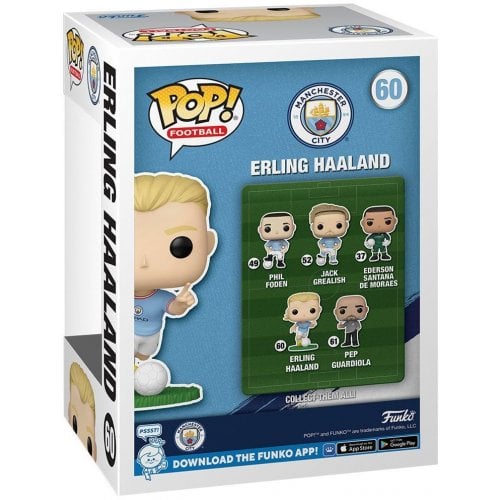 Купить Коллекционная фигурка Funko POP! Football: FC Manchester City - Erling Haaland (5908305246947) - цена в Харькове, Киеве, Днепре, Одессе
в интернет-магазине Telemart фото