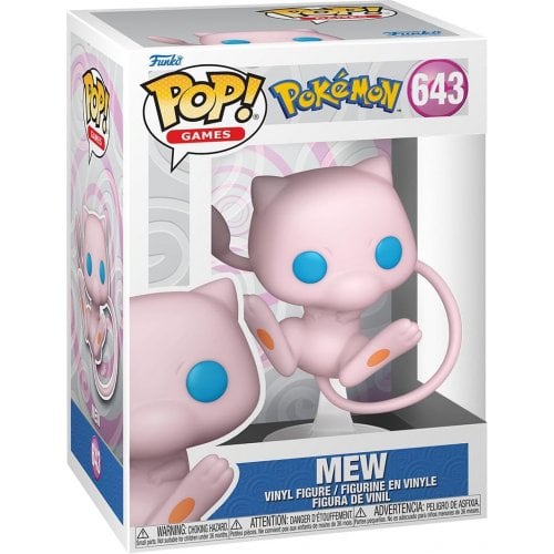 Купить Коллекционная фигурка Funko POP! Pokemon: Mew (5908305247180) - цена в Харькове, Киеве, Днепре, Одессе
в интернет-магазине Telemart фото