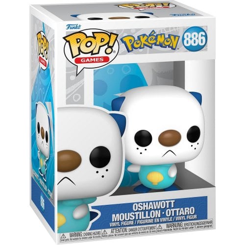 Купить Коллекционная фигурка Funko POP! Pokemon - Oshawott (5908305243243) - цена в Харькове, Киеве, Днепре, Одессе
в интернет-магазине Telemart фото