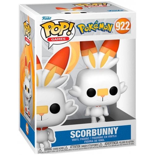 Купить Коллекционная фигурка Funko POP! Pokemon: Scorbunny (5908305243991) - цена в Харькове, Киеве, Днепре, Одессе
в интернет-магазине Telemart фото