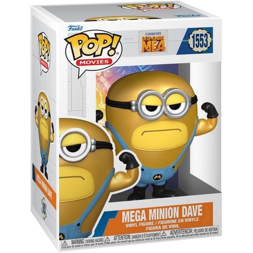 Купить Коллекционная фигурка Funko POP! Despicable Me 4: Mega Minion Dave (5908305248354) - цена в Харькове, Киеве, Днепре, Одессе
в интернет-магазине Telemart фото