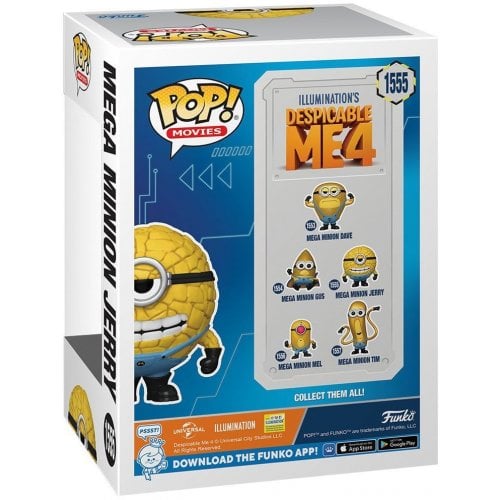 Купить Коллекционная фигурка Funko POP! Despicable Me 4: Mega Minion Jerry (5908305248378) - цена в Харькове, Киеве, Днепре, Одессе
в интернет-магазине Telemart фото