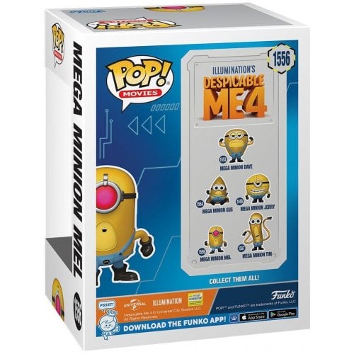 Купить Коллекционная фигурка Funko POP! Despicable Me 4: Mega Minion Mel (5908305248347) - цена в Харькове, Киеве, Днепре, Одессе
в интернет-магазине Telemart фото