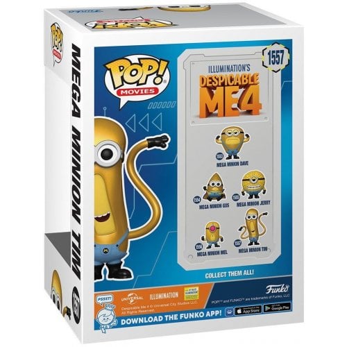 Купить Коллекционная фигурка Funko POP! Despicable Me 4: Mega Minion Tim (5908305248385) - цена в Харькове, Киеве, Днепре, Одессе
в интернет-магазине Telemart фото