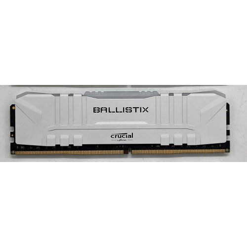 Купить Озу Crucial DDR4 16GB 3000Mhz Ballistix RGB White (BL16G30C15U4WL) (Восстановлено продавцом, 690310) с проверкой совместимости: обзор, характеристики, цена в Киеве, Днепре, Одессе, Харькове, Украине | интернет-магазин TELEMART.UA фото