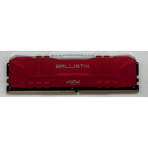 Озп Crucial DDR4 16GB 3200Mhz Ballistix RGB Red (BL16G32C16U4RL) (Відновлено продавцем, 690313) купити з перевіркою сумісності: огляд, характеристики, ціна у Києві, Львові, Вінниці, Хмельницькому, Івано-Франківську, Україні | інтернет-магазин TELEMART.UA фото