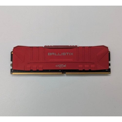 Купить Озу Crucial DDR4 16GB 3600Mhz Ballistix Red (BL16G36C16U4R) (Восстановлено продавцом, 690321) с проверкой совместимости: обзор, характеристики, цена в Киеве, Днепре, Одессе, Харькове, Украине | интернет-магазин TELEMART.UA фото