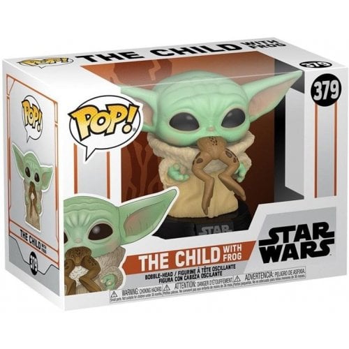 Купить Коллекционная фигурка Funko POP! Star Wars: Mandalorian - The Child w/frog (5908305247562) - цена в Харькове, Киеве, Днепре, Одессе
в интернет-магазине Telemart фото