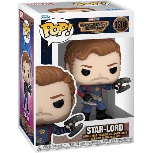 Купить Коллекционная фигурка Funko POP! GOTG3: Star-Lord (5908305243458) - цена в Харькове, Киеве, Днепре, Одессе
в интернет-магазине Telemart фото