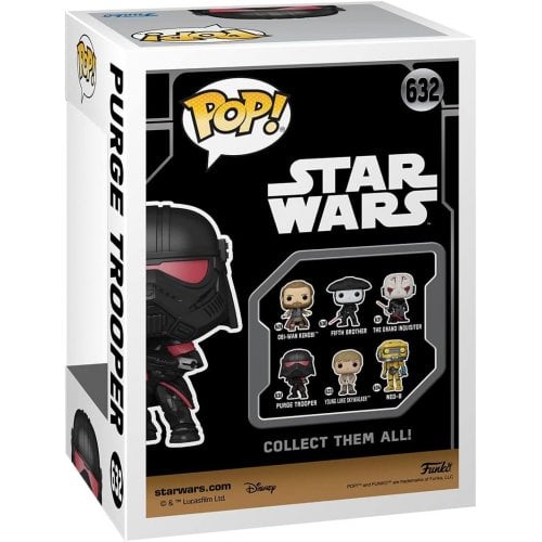 Купить Коллекционная фигурка Funko POP! Obi-Wan Kenobi S2 - Purge Trooper (battle pose) (5908305244103) - цена в Харькове, Киеве, Днепре, Одессе
в интернет-магазине Telemart фото