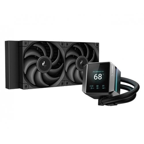 Купить Готовая сво Deepcool MYSTIQUE 240 (R-LX550-BKDSNC-G-1) Black (Восстановлено продавцом, 690391) с проверкой совместимости: обзор, характеристики, цена в Киеве, Днепре, Одессе, Харькове, Украине | интернет-магазин TELEMART.UA фото