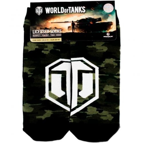 Купити Шкарпетки GoodLoot WoT Green Camo Ankle (5908305235101) - ціна в Києві, Львові, Вінниці, Хмельницькому, Франківську, Україні | інтернет-магазин TELEMART.UA фото