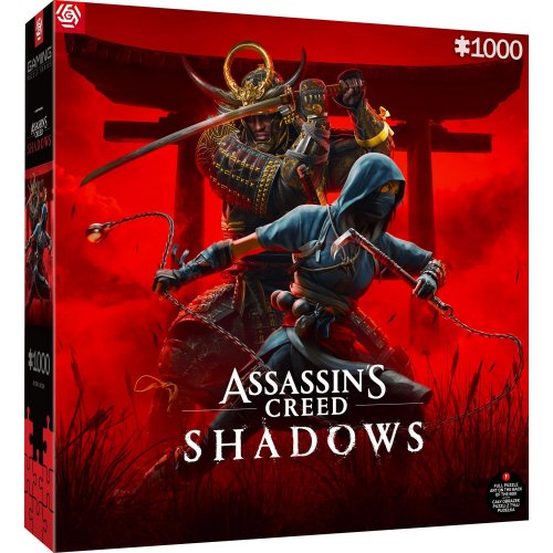 Купить Пазл GoodLoot Assassin’s Creed Shadows Naoe & Yasuke 1000 pcs (5908305247913) - цена в Харькове, Киеве, Днепре, Одессе
в интернет-магазине Telemart фото