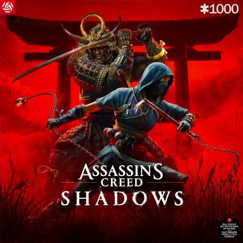 Купить Пазл GoodLoot Assassin’s Creed Shadows Naoe & Yasuke 1000 pcs (5908305247913) - цена в Харькове, Киеве, Днепре, Одессе
в интернет-магазине Telemart фото