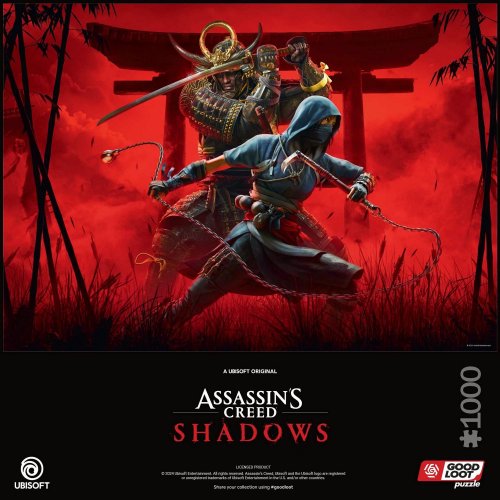 Купить Пазл GoodLoot Assassin’s Creed Shadows Naoe & Yasuke 1000 pcs (5908305247913) - цена в Харькове, Киеве, Днепре, Одессе
в интернет-магазине Telemart фото