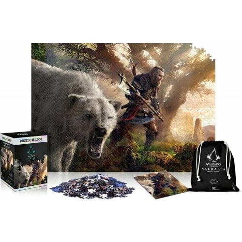 Купить Пазл GoodLoot Assassins Creed Valhalla: Eivor & Polar Bear 1000 pcs (5908305240884) - цена в Харькове, Киеве, Днепре, Одессе
в интернет-магазине Telemart фото