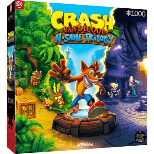 Купить Пазл GoodLoot Crash Bandicoot N Sane Trilogy 1000 pcs (5908305247920) - цена в Харькове, Киеве, Днепре, Одессе
в интернет-магазине Telemart фото