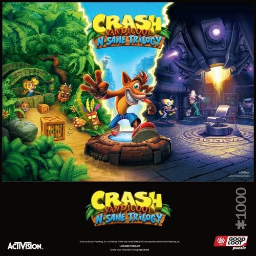 Купить Пазл GoodLoot Crash Bandicoot N Sane Trilogy 1000 pcs (5908305247920) - цена в Харькове, Киеве, Днепре, Одессе
в интернет-магазине Telemart фото