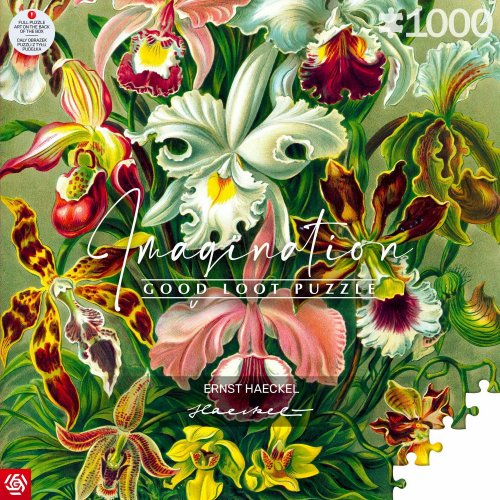 Купить Пазл GoodLoot Ernst Haeckel Orchid 1000 pcs (5908305247531) - цена в Харькове, Киеве, Днепре, Одессе
в интернет-магазине Telemart фото