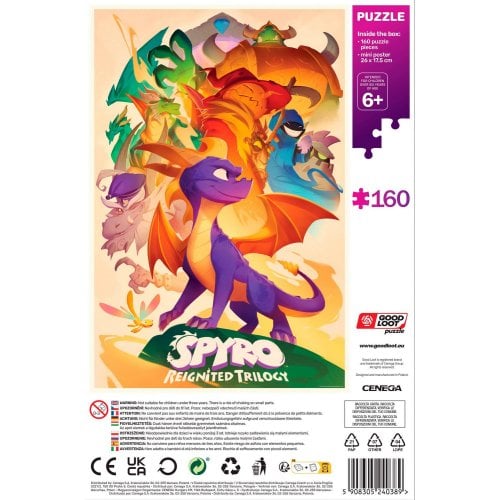 Купить Пазл GoodLoot Spyro Reignited Trilogy Heroes 160 pcs (5908305243021) - цена в Харькове, Киеве, Днепре, Одессе
в интернет-магазине Telemart фото