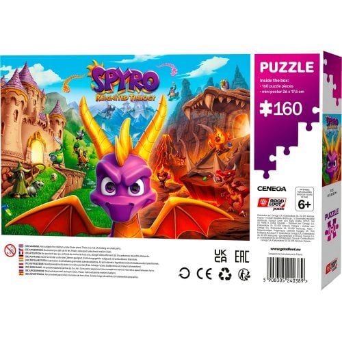 Купить Пазл GoodLoot Spyro Reignited Trilogy 160 pcs (5908305240389) - цена в Харькове, Киеве, Днепре, Одессе
в интернет-магазине Telemart фото