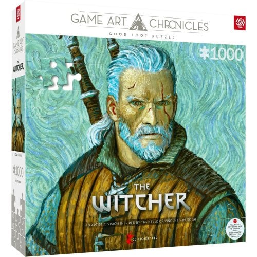 Купить Пазл GoodLoot The Witcher Geralt of Rivia & Vincent van Gogh 1000 pcs (5908305247548) - цена в Харькове, Киеве, Днепре, Одессе
в интернет-магазине Telemart фото