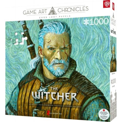 Купить Пазл GoodLoot The Witcher Geralt of Rivia & Vincent van Gogh 1000 pcs (5908305247548) - цена в Харькове, Киеве, Днепре, Одессе
в интернет-магазине Telemart фото