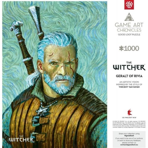 Купить Пазл GoodLoot The Witcher Geralt of Rivia & Vincent van Gogh 1000 pcs (5908305247548) - цена в Харькове, Киеве, Днепре, Одессе
в интернет-магазине Telemart фото