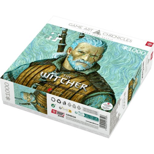 Купить Пазл GoodLoot The Witcher Geralt of Rivia & Vincent van Gogh 1000 pcs (5908305247548) - цена в Харькове, Киеве, Днепре, Одессе
в интернет-магазине Telemart фото