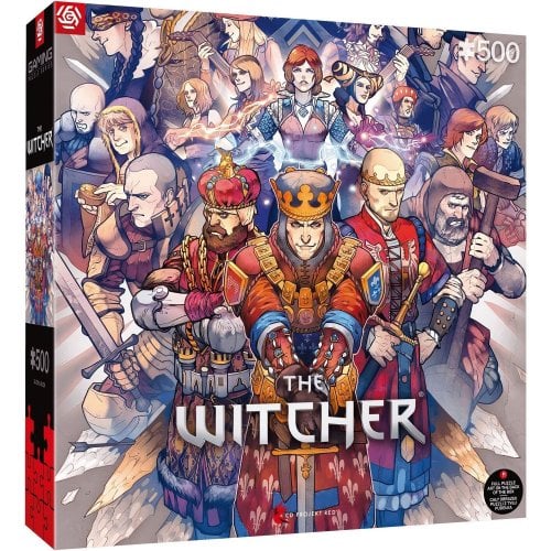 Купить Пазл GoodLoot The Witcher: Northern Realms 500 pcs (5908305246756) - цена в Харькове, Киеве, Днепре, Одессе
в интернет-магазине Telemart фото