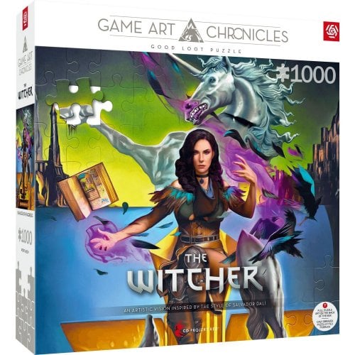 Купить Пазл GoodLoot The Witcher: Yennefer & Salvador Dali 1000 pcs (5908305247555) - цена в Харькове, Киеве, Днепре, Одессе
в интернет-магазине Telemart фото