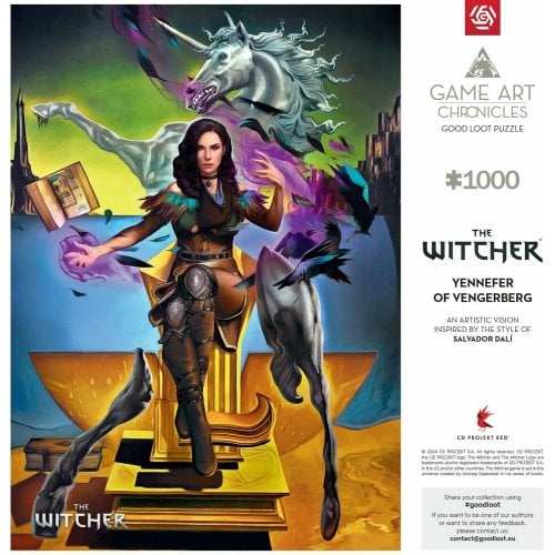 Купить Пазл GoodLoot The Witcher: Yennefer & Salvador Dali 1000 pcs (5908305247555) - цена в Харькове, Киеве, Днепре, Одессе
в интернет-магазине Telemart фото