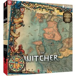 Пазл GoodLoot Witcher 3: Northern Kingdoms 1000 pcs (5908305242994)