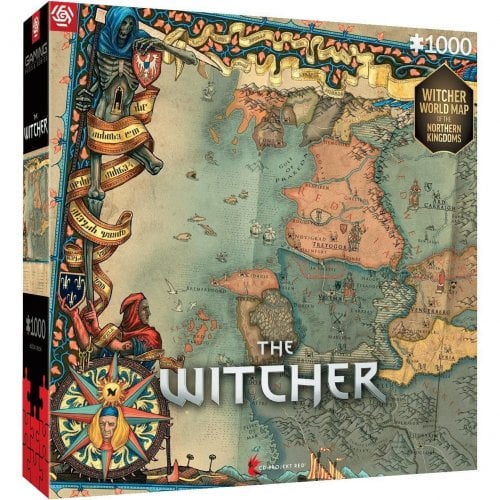 Купить Пазл GoodLoot Witcher 3: Northern Kingdoms 1000 pcs (5908305242994) - цена в Харькове, Киеве, Днепре, Одессе
в интернет-магазине Telemart фото