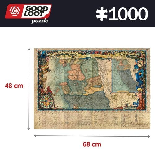 Купить Пазл GoodLoot Witcher 3: Northern Kingdoms 1000 pcs (5908305242994) - цена в Харькове, Киеве, Днепре, Одессе
в интернет-магазине Telemart фото