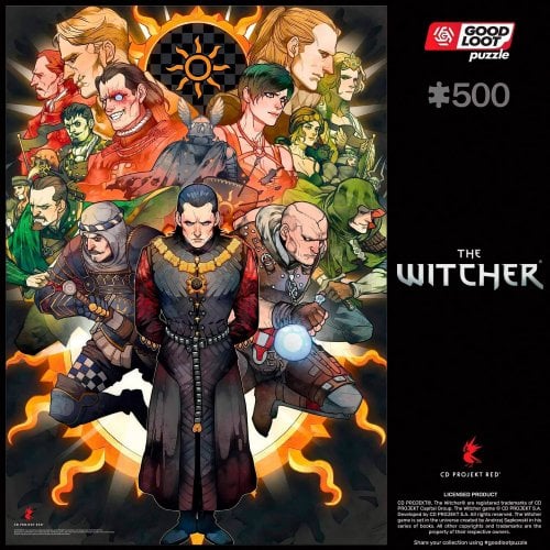 Купить Пазл GoodLoot Witcher: Nilfgaard 500 pcs (5908305244936) - цена в Харькове, Киеве, Днепре, Одессе
в интернет-магазине Telemart фото