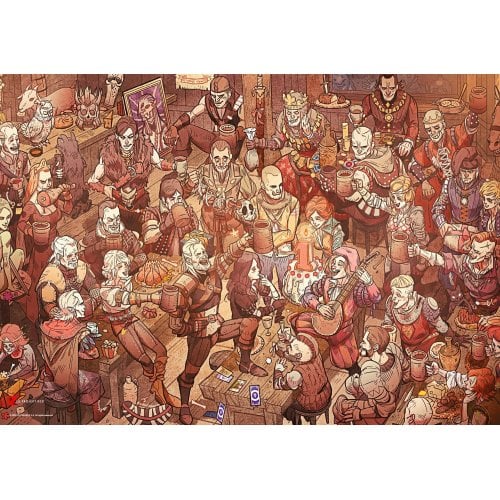 Купить Пазл GoodLoot Witcher: Birthday 1000 pcs (5908305233565) - цена в Харькове, Киеве, Днепре, Одессе
в интернет-магазине Telemart фото