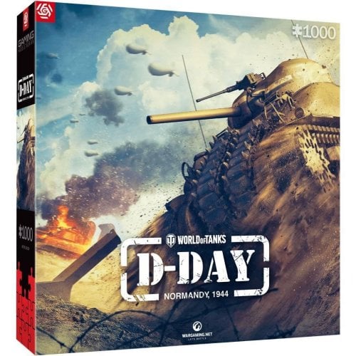 Купити Пазл GoodLoot World of Tanks D-DAY 1000 pcs (5908305247524) - ціна в Києві, Львові, Вінниці, Хмельницькому, Франківську, Україні | інтернет-магазин TELEMART.UA фото