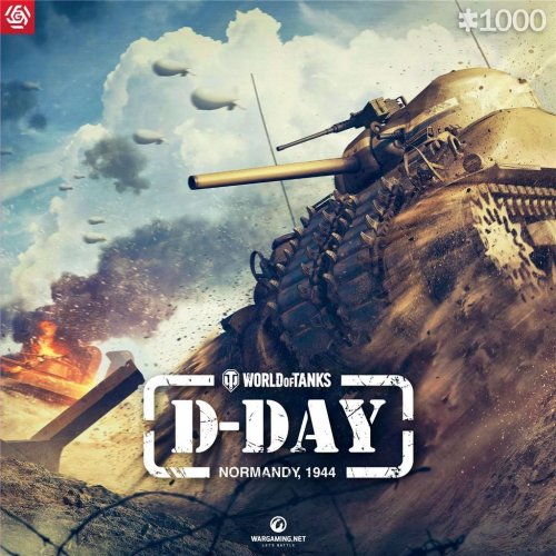 Купити Пазл GoodLoot World of Tanks D-DAY 1000 pcs (5908305247524) - ціна в Києві, Львові, Вінниці, Хмельницькому, Франківську, Україні | інтернет-магазин TELEMART.UA фото