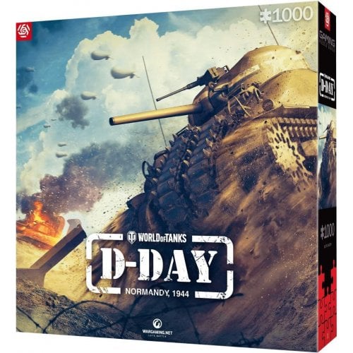 Купити Пазл GoodLoot World of Tanks D-DAY 1000 pcs (5908305247524) - ціна в Києві, Львові, Вінниці, Хмельницькому, Франківську, Україні | інтернет-магазин TELEMART.UA фото